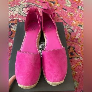 Vince Camuto Fuchsia Espadrille Flats